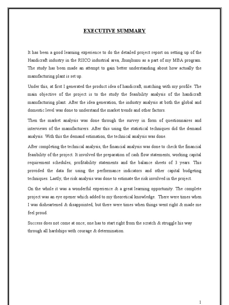 Wood craft business plan image