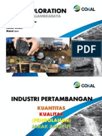 Kuliah Umum PT - Cokal Coal Exploration 15 Maret 2014