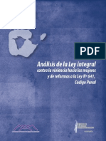 Analisis de La Ley Integral Contra La Violencia