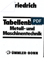 Tabellenbuch Mettal Und Maschinentechnik