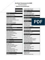 Desaparecidos 2014 - Missão Oeste Paranaense Da IASD