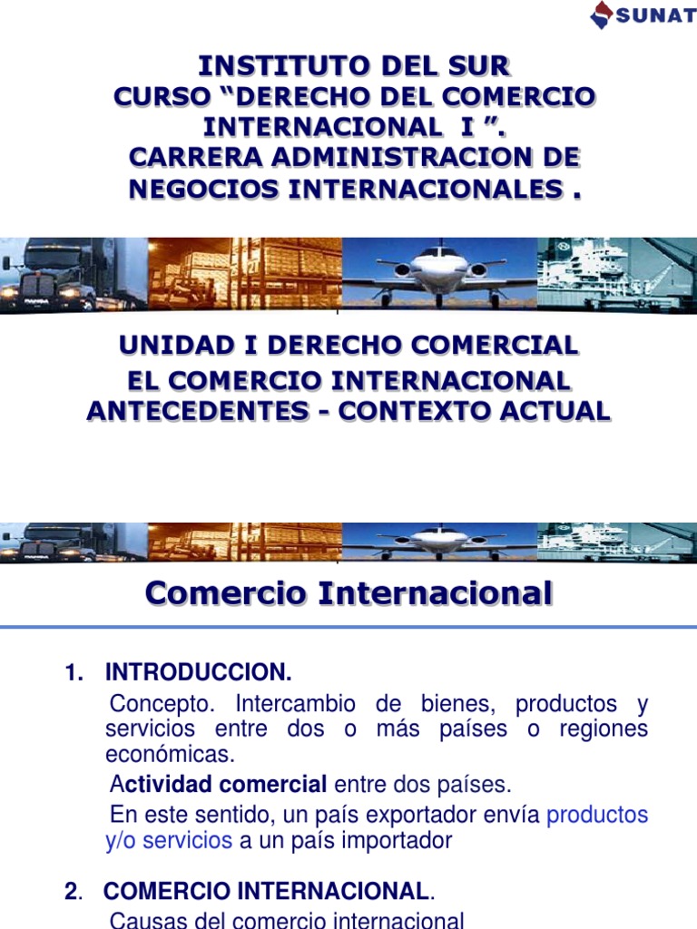 Isur Derecho Comercial Internacional I | PDF | Legislación | Justicia