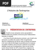 Histoire de L'entreprise Nestlé