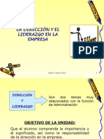 Direccion y Liderazgo