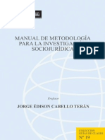 Manual de La Investigación Jurídica