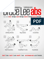 Bruce Lee ABS Workout