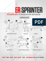 Power Sprinter Workout