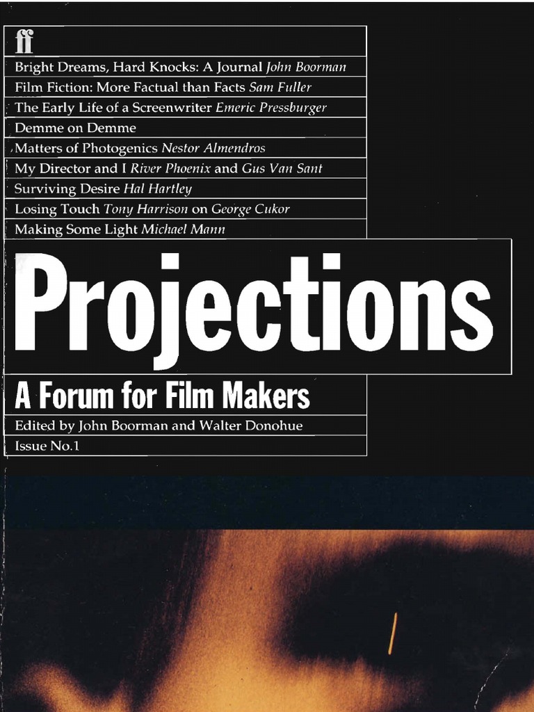 Projections No 1 PDF Cinema Leisure