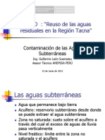 Contaminación de Aguas Subterráneas - Tacna 220612