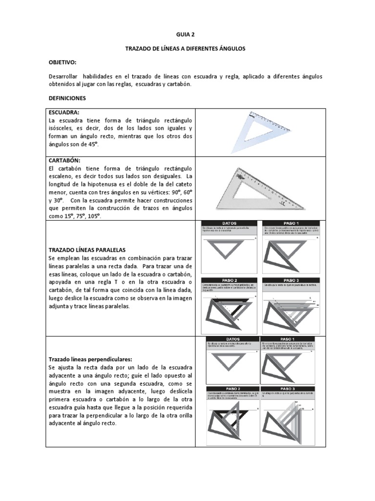 Guia 2 Pdf Euclides Triangulo