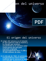 El Origen Del Universo