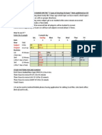 Revision Timetable