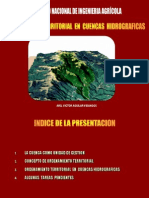 Presentacion Sobre Ordenamiento Territorial en Cuencas Hidrograficas Congreso Ingenieria Agricola
