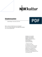 Gsmanuskript621 Norddeutscher Rundfunk Skript