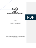 Buku 1 - Naskah Akademik Akreditasi PS Dokter (Versi 7 Mei 2013)