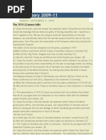 Ww1 IGCSE History 2009