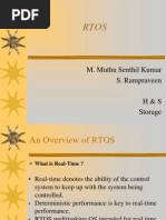 Overview of RTOS