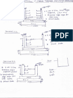 Cable Trench Section Drawing