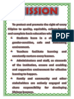 Deped Mission, Vision