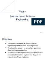 Week-4 Soft-W Engg