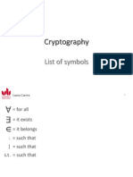 CIS014-6 List of Symbols