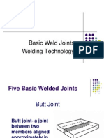 Basic Weld Joints
