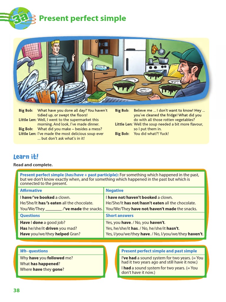 Present Perfect Simple Explained | PDF | Verb | Linguistic Morphology