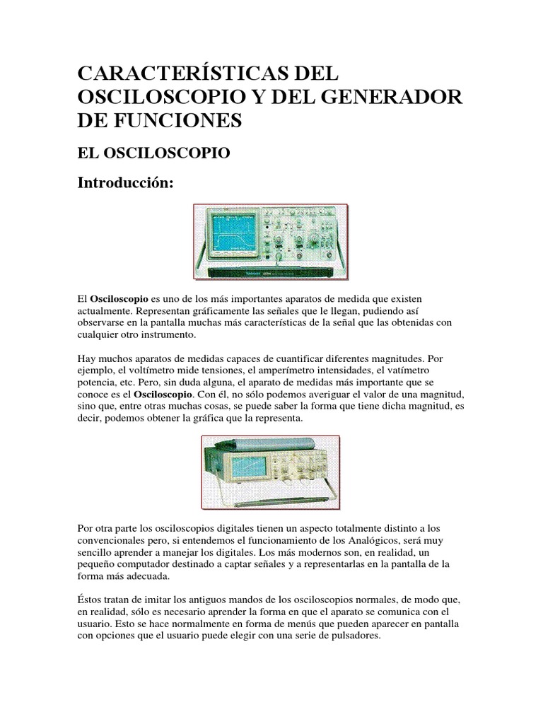 El osciloscopio digital en el taller: ¿Conoces su importancia