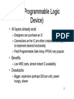 PLD (Programmable Logic Device) : - All Layers Already Exist