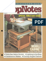 ShopNotesIssue025 - Special Table Saw Issue