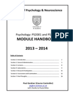 Psychology 2nd Year Handbook