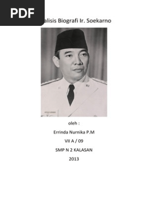 Biografi Insinyur Soekarno Lakaran