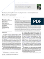 Resources, Conservation and Recycling Volume 60 Issue None 2012 [Doi 10.1016%2Fj.resconrec.2011.11.012] Vladimir Simic; Branka Dimitrijevic -- Production Planning for Vehicle Recycling Factories in the EU Legisl