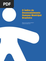 Idhm Brasileiro Atlas 2013