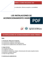 i.05. Instalaciones de Acondicionamiento Higro-térmico