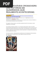 10 Improváveis Crossovers Das Histórias Em Quadrinhos