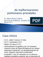 Manejo de Malformaciones Pulmonares Prenatales