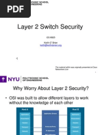 Layer 2 Switch Security