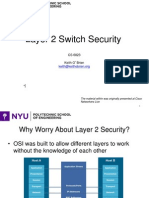 Layer 2 Switch Security