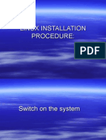 Linux Installation Procedure