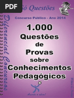 1736_conh. Ped- 1.000 Questoes de Provas - Apostila Amostra
