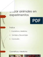 Utilizar Animales en Experimentos