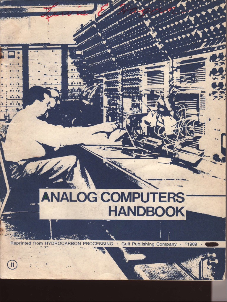 Analog Computers Handbook (1969) Amplifier Electronic Circuits