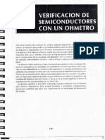 Verificación de Semiconductores Con Un Óhmetro