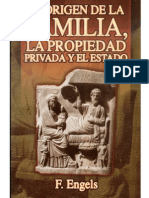 El Origen de La Familia y La Propiedad Privada-EnGELS, FRIEDRICH