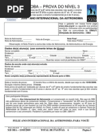 Prova Nivel 3 Da XII OBA_2009