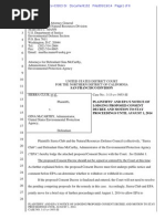 EPA, NRDC, Sierra Club Second Motion For Summary Judgment 5/19/2014 ND Cal