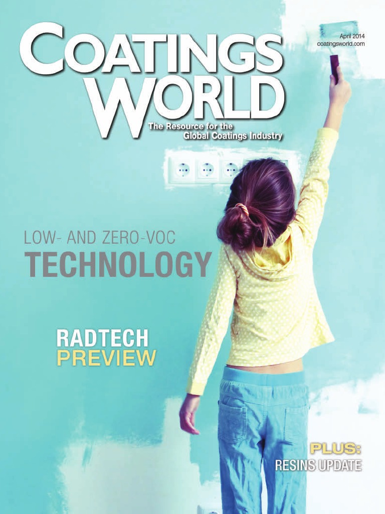 Coatings Word April 2014 | PDF | Titanium Dioxide | Cross Link