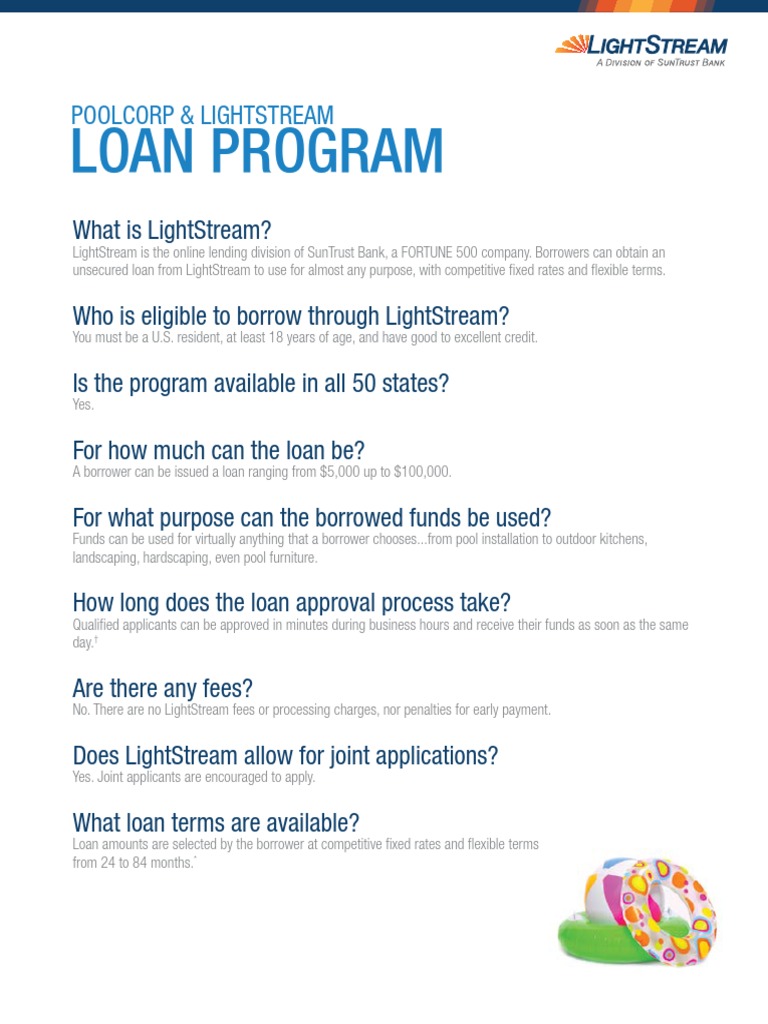 Lightstream Faq PDF Loans Annual Percentage Rate