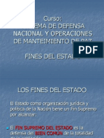 Fines Del Estado